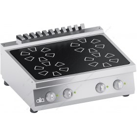 Επαγωγική Κουζίνα 4 Εστιών 80 x 70 εκ. K7ECI10TT ATA srl Ιταλίας
