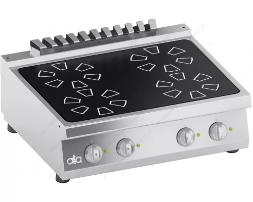 Induction Quadruple Cooker 80 x 70 cm K7ECI10TT ATA srl Italy