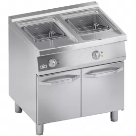 Επιδαπέδια Διπλή Φριτέζα 15 + 15 Λίτρων 80 x 70 εκ. K7EFG1015 ATA srl Ιταλίας