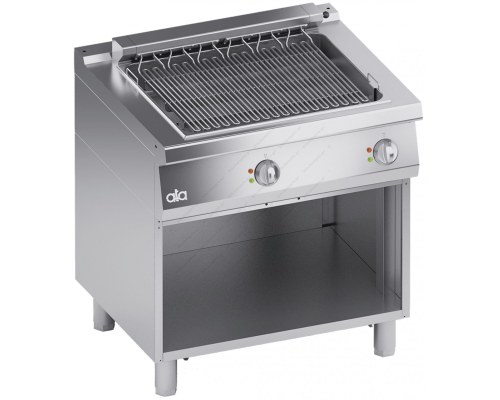 Επαγγελματικό Grill (Γκριλίερα) Επιδαπέδιο Ηλεκτρικό 80 x 70 εκ. K7EGD10VV ATA Ιταλίας