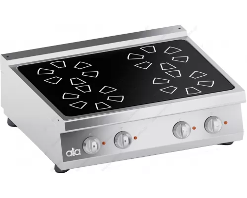 Ceramic Quadruple Cooker 80 x 70 cm K7EVC10TT ATA srl Italy