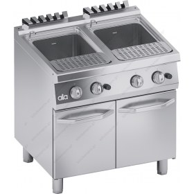 Επιδαπέδιος Βραστήρας Ζυμαρικών 26+26 Λίτρων K7GCPP10 ATA srl Ιταλίας