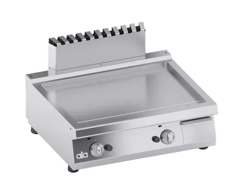 Gas Griddle Plate with Degraded Surface 80 x 70 cm K7GFB10TTL ATA srl Ιtaly