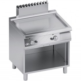 Λείο Πλατό Ψησίματος με Υποβαθμισμένη Επιφάνεια 80 x 70 εκ. K7GFB10VVL ATA srl Ιταλίας