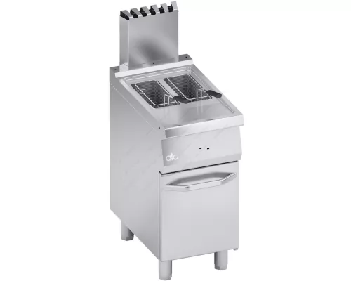 Gas Fryer Double Tank 7+7 lt. Control Board On The Top 40 x 70 cm K7GFG0507A ATA srl Italy