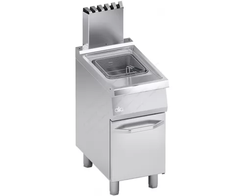 Gas Fryer Single Tank 15 lt. Control Board on the top 40 x 70 cm K7GFG0515A ATA srl Italy