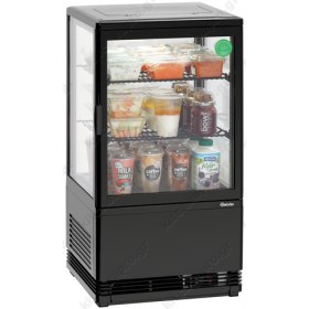 Επιτραπέζια Ψυχόμενη Βιτρίνα Μαύρη 43,5 x 38,5 εκ. 700358G BARTSCHER Γερμανίας