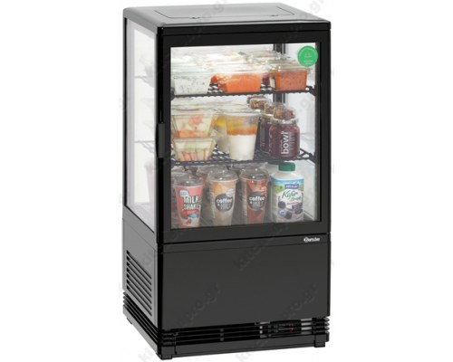 Επιτραπέζια Ψυχόμενη Βιτρίνα Μαύρη 43,5 x 38,5 εκ. 700358G BARTSCHER Γερμανίας