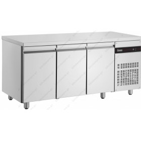Επαγγελματικό Ψυγείο Πάγκος Συντήρηση 179 x 60 εκ με 3 Πόρτες PMRP999 INOMAK Eλλάδος
