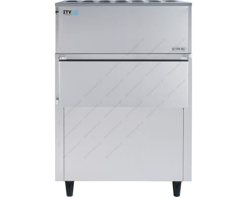 Μηχανή παγοκύβων ανάδευσης 137Kg QUASAR NGQ 150C ITV Ισπανίας