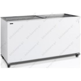 Επαγγελματικός Καταψύκτης με Συρόμενα Κρύσταλλα 155 εκ. IC501SC ΤEFCOLD Δανίας