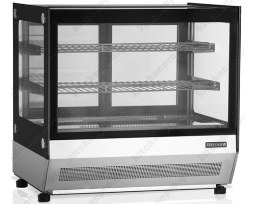 Επιτραπέζια Ψυχόμενη Βιτρίνα 70 x 56 εκ. LCT750F-P TEFCOLD Δανίας