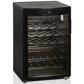 Επαγγελματικό Ψυγείο Συντήρηση & Προβολής Κρασιών 22 Mπουκαλιών, 92 lt SC85-i BLACK TEFCOLD Δανίας