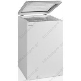 Επαγγελματικός Καταψύκτης Μπαούλο με Καπάκι από Τζάμι 55 εκ. ST160-i TEFCOLD Δανίας