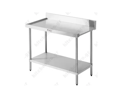 Stainless Steel Dishwasher Exit Table 60 cm