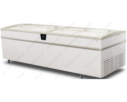 Επαγγελματικός Καταψύκτης με Συρόμενα Κρύσταλλα 252 εκ. GT EVO250 UCINQUE Ιταλίας