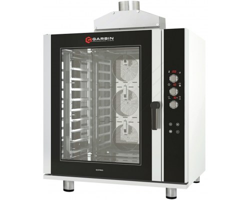 Φούρνος Αερίου Combi Steamer Μαγειρικής & Ζαχαροπλαστικής 10 Ταψιά GN1/1 ή 40 x 60 εκ. G|PRO A10 GAS GARBIN Ιταλίας