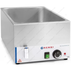 Bain Marie GN 1/1 with Drain Tap «Kitchen Line» HENDI Netherlands