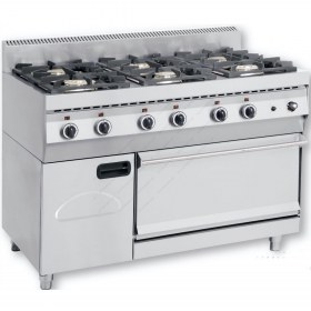 Commercial Gas Cooker F GAS E600 NORTH Greece