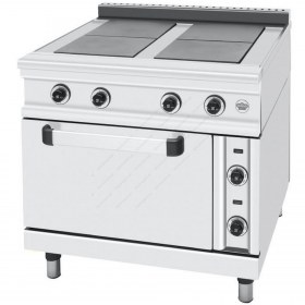 Κουζίνα Ηλεκτρική με 4 Εστίες και Φούρνο FC4FE SERGAS Ελλάδας