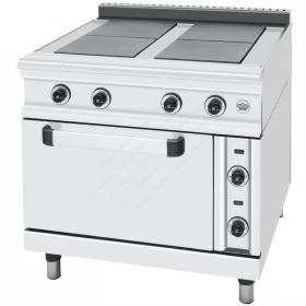 Commercial Electric Cooler with 4 Hobs and Oven FC4FE SERGAS Greece