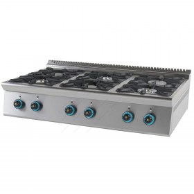 Eστία Αερίου 6 Εστιών FC6S7 SERGAS