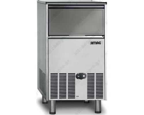 Μηχανή παγοκύβων ψεκασμού 60Kg SCE65 SIMAG Ιταλίας