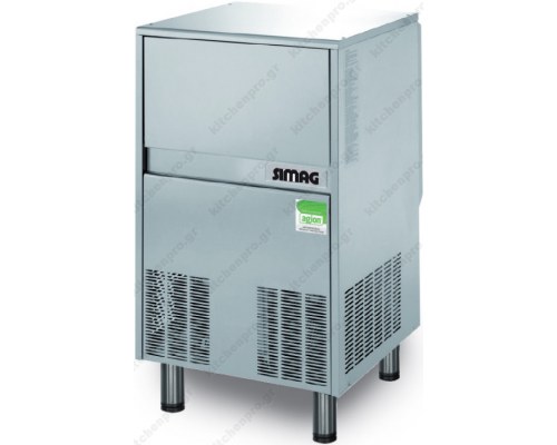 Μηχανή παγοκύβων 85Kg για παγάκια Mojio SMI80 SIMAG Ιταλίας