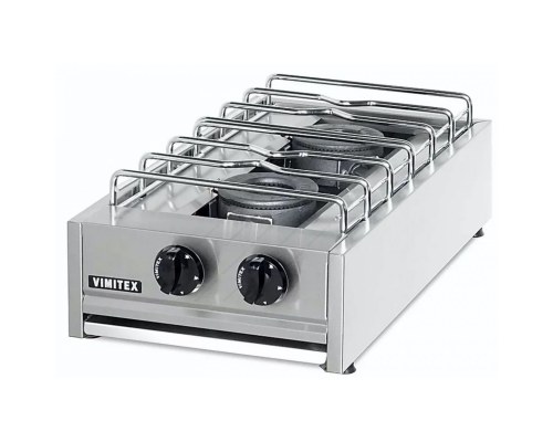 Επιτραπέζια Διπλή Εστία Αερίου 202 EUROCHEF VIMITEX Ελλάδος