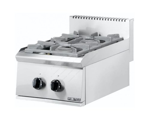 Επιτραπέζια Διπλή Εστία Αερίου 202 ST EUROCHEF VIMITEX Ελλάδoς