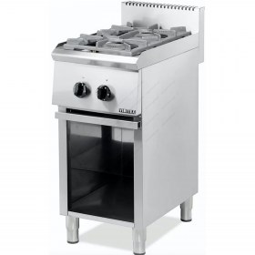 Επιδαπέδια Διπλή Εστία 40 x 70 εκ. 202 ST EUROCHEF VIMITEX Ελλάδος