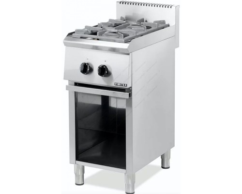 Commercial Gas Double Cooker 40 x 70 cm 202 ST EUROCHEF VIMITEX Greece