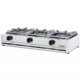 Επιτραπέζια Τριπλή Εστία Αερίου 203Κ EUROCHEF VIMITEX Ελλάδος