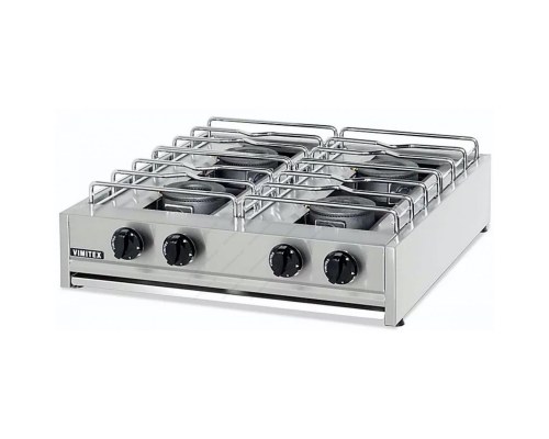 Επιτραπέζια Εστία Αερίου 4 Εστιών 204 EUROCHEF VIMITEX Ελλάδος