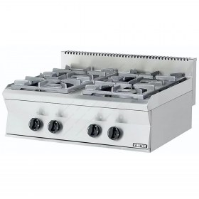 Επιτραπέζια Εστία Αερίου 4 Εστιών 204 ST EUROCHEF VIMITEX Ελλάδος