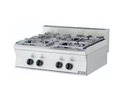 Επιτραπέζια Εστία Αερίου 4 Εστιών 204 ST EUROCHEF VIMITEX Ελλάδος