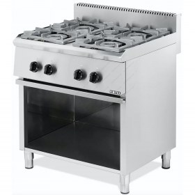 Επιδαπέδια Εστία Αερίου 4 Εστιών 80 x 70 εκ. 204 ST EUROCHEF VIMITEX Ελλάδος