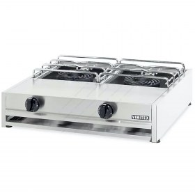 Επιτραπέζια Διπλή Εστία Αερίου 302A VIMITEX Ελλάδος