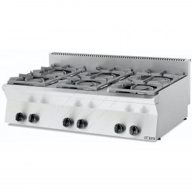 Επιτραπέζια Εστία Αερίου 6 Εστίες 753ST VIMITEX Ελλάδος