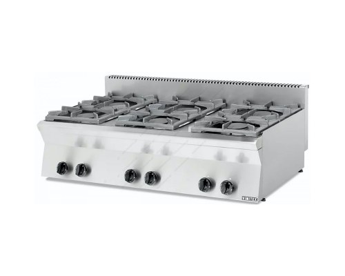 Επιτραπέζια Εστία Αερίου 6 Εστίες 753ST VIMITEX Ελλάδος