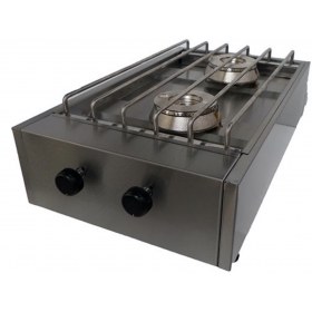 Επιτραπέζια Διπλή Εστία Αερίου KALLISTI 2Α ECO VRETTOS Eλλάδος