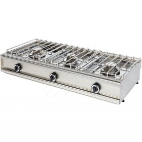 Επιτραπέζια Τριπλή Εστία Αερίου KALLISTI 3 VRETTOS Ελλάδος