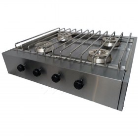 Επιτραπέζια Εστία Αερίου 4 Εστιών KALLISTI 4 ECO VRETTOS Ελλάδος