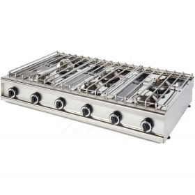  Επιτραπέζια Εστία Αερίου 6 Εστιών KALLISTI 6 VRETTOS Ελλάδος