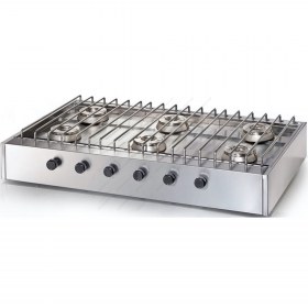 Επιτραπέζια Εστία Αερίου 6 Εστιών KALLISTI 6 ECO VRETTOS Ελλάδος