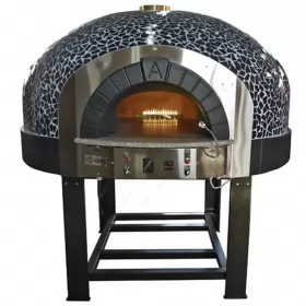 Traditional Italian Type Woodfired Pizza Oven for 7 Pizzas, D120K ASTERM FORNI