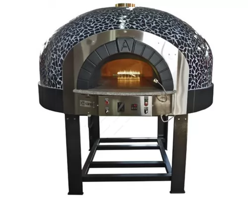 Traditional Italian Type Woodfired Pizza Oven for 7 Pizzas, D120K ASTERM FORNI