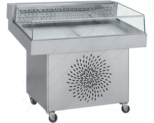 Commercial Fish Refrigerated Display 150 x 80 cm BAMBAS Greece