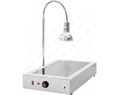 Chip Scuttle with 1 Lamp & Pyrexat the Bottom COS1 NORTH