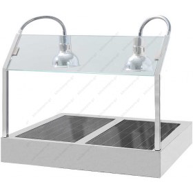 Θερμαντικό με 2 Λάμπες & 2 Pyrex στο Κάτω Μέρος KOS2 NORTH Ελλάδος